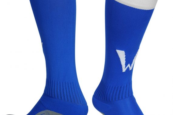 Football socks with logo