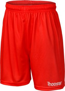 Red football shorts